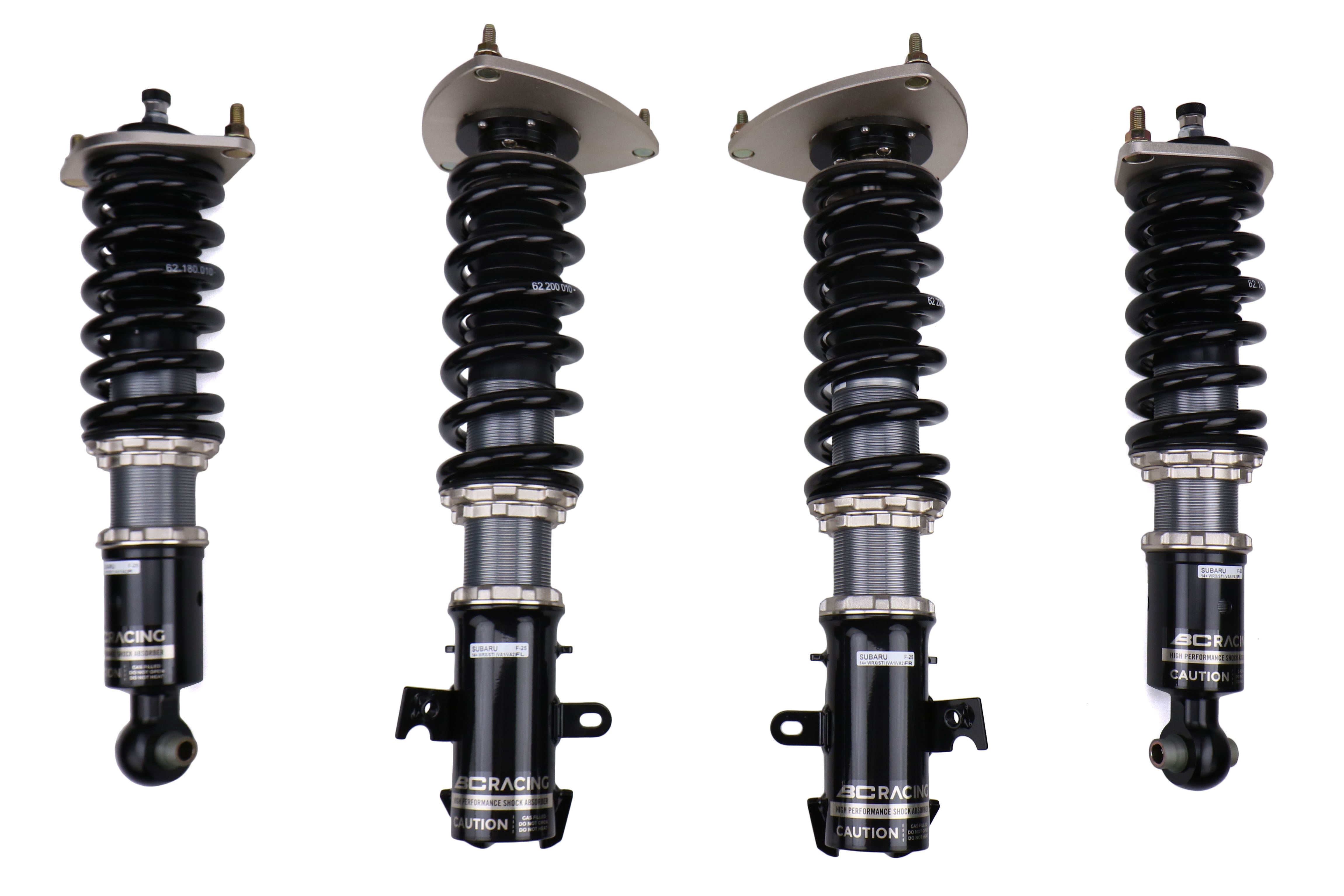 BC Racing DS Series Coilovers 10k front / 10k Rear - 2015 Subaru WRX / 2015-2017 Subaru STI